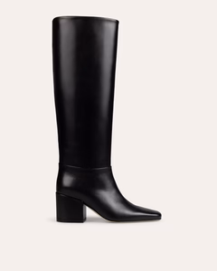 Alma Knee Boot, Black